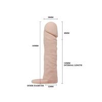 Censan 16cm Real Softskin Penis Kılıfı