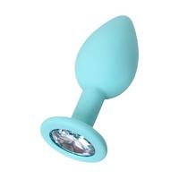 Censan Brilliant Anal Plug beyaz kristalli 7 cm 26 g