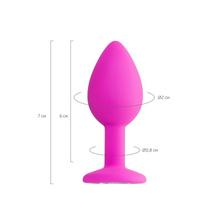 Censan Brilliant Anal Plug Pembe 7 cm 50 g