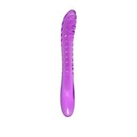 CENSAN Çift Taraflı Jel Dildo Frica, TPE, mor, 23 cm