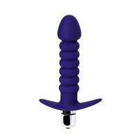 Censan Condal anal vibratör suya dayanıklı Mor, 14 cm