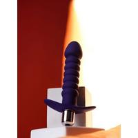 Censan Condal anal vibratör suya dayanıklı Mor, 14 cm