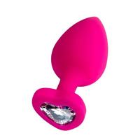 Censan Diamond Heart Anal Plug Pembe 9,5