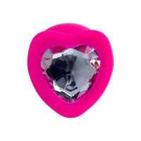 Censan Diamond Heart Anal Plug Pembe 9,5