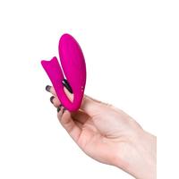 Censan Dolphy Çiftler İçin Vibratör Silikon Pembe 9,6 cm