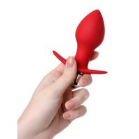 Censan Glam Anal Vibratörü Kırmızı 9,7 cm