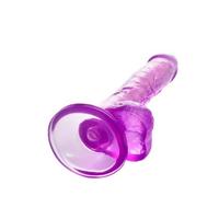 Censan Kıkırdaklı Jel Dildo Celiam, TPE, mor, 20,5 cm