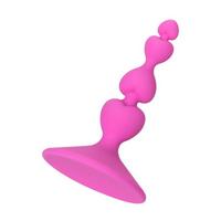 Censan Loverty Anal Plug Pembe 8 cm