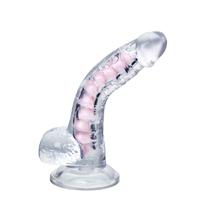 CENSAN  Paret Kıkırdaklı Jel Dildo 18 cm