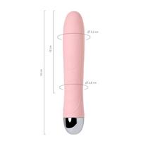 Censan PHYSİCS FAHRENHEİT Titreşimli Isıtmalı Vibratör Pembe 19 cm