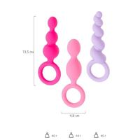 Censan Satisfyer Booty Call (set of 3) Anal Plug Seti