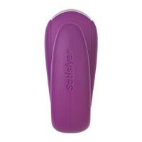 Censan Satisfyer Double Fun Telefon Kontrollü ve Uzaktan Kumandalı Violet Vibratör