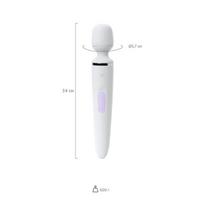 Censan Satisfyer Wand-er Woman Beyaz Vibratör 34cm