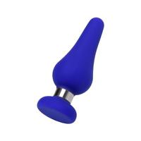 Censan Slassic Anal Plug Boyut L Mavi, 13 cm