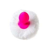 Censan Sweet Bunny Kuyruklu Anal Plug Pembe 13 cm 43 gr