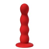 Censan ToDo Favorite Anal Plug Silikon Kırmızı 13 cm  2,8 cm