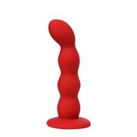 Censan ToDo Favorite Anal Plug Silikon Kırmızı 13 cm  2,8 cm