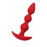 Censan Trio Anal Plug Kırmızı 16 cm