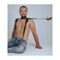 Erkek Harness Tasma Detaylı Fantezi Model