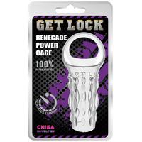 Get Lock Tırtıklı Penis & Testis Kılıfı