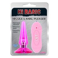 Hi Basic Titreşimli Anal Tıkaç - Pembe