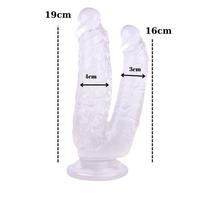 Noctis 19cm Beyaz Çiftli Dildo No:76