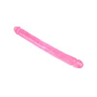 Noctis 46cm Pembe Çift Taraflı Dildo No:88