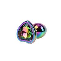 Rainbow Heart Gem Plug S