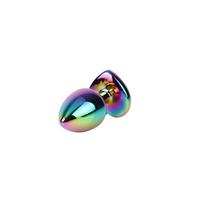 Rainbow Heart Gem Plug S